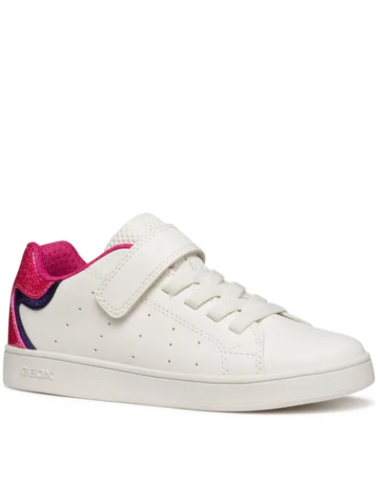 Geox Sneakersy J Eclyper J36LRA 0BCKC C0563 S Biały