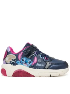 Geox Sneakersy J Fadinlight Girl J66M4E 05402 C4268 S Granatowy