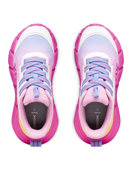 Geox Sneakersy J Flexyper Fast Girl J55N5A 02A9J C8238 S Kolorowy