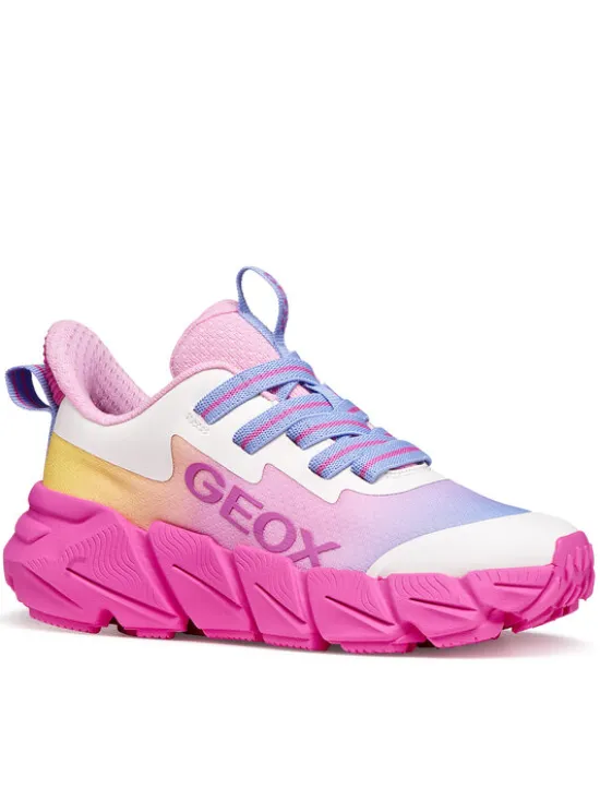 Geox Sneakersy J Flexyper Fast Girl J55N5A 02A9J C8238 S Kolorowy