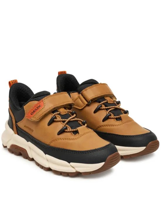 Geox Sneakersy J Flexyper Plus J56LCA 0MEFU C2006 S Żółty