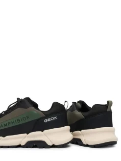 Geox Sneakersy J Flexyper Plus Boy B Abx J46LCC 0FU50 C0498 S Zielony ciemny