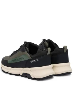Geox Sneakersy J Flexyper Plus Boy B Abx J46LCC 0FU50 C0498 S Zielony ciemny
