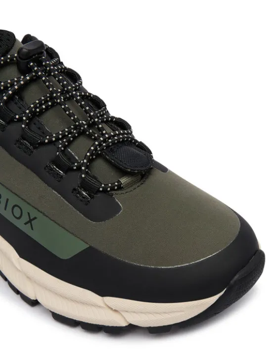 Geox Sneakersy J Flexyper Plus Boy B Abx J46LCC 0FU50 C0498 S Zielony ciemny