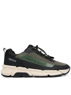 Geox Sneakersy J Flexyper Plus Boy B Abx J46LCC 0FU50 C0498 S Zielony ciemny