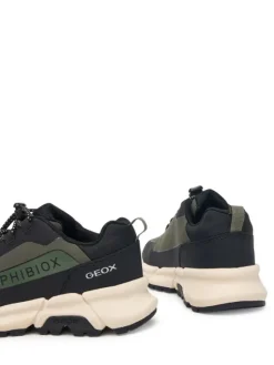 Geox Sneakersy J Flexyper Plus Boy B Abx J46LCC 0FU50 C0498 M Zielony ciemny