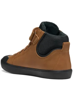 Geox Sneakersy J Gisli Boy J465CC 0MEFU C1192 S Brązowy