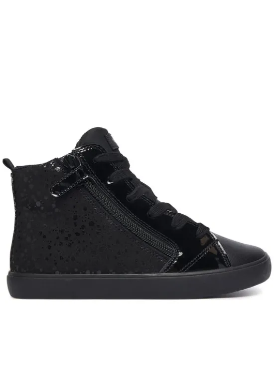 Geox Sneakersy J Gisli Girl J664ND 0AU02 C9999 S Czarny