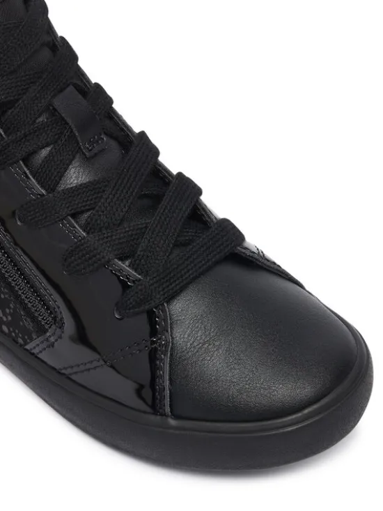 Geox Sneakersy J Gisli Girl J664ND 0AU02 C9999 S Czarny