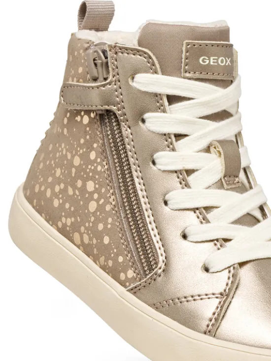 Geox Sneakersy J Gisli Girl J664ND 0AUAJ C5005 S Złoty