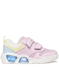 Geox Sneakersy J Illuminus Girl J55HPA 014BU C8RM4 D Różowy