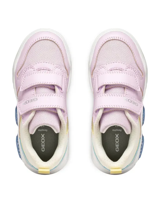 Geox Sneakersy J Illuminus Girl J55HPA 014BU C8RM4 D Różowy