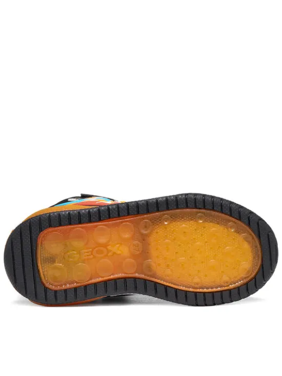 Geox Sneakersy J Inek Boy J669CA 014BC C0038 M Czarny