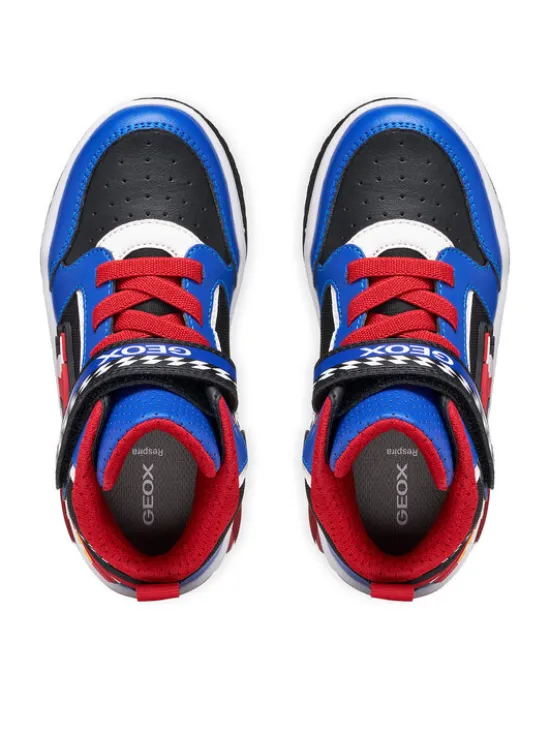 Geox Sneakersy J Inek Boy J669CD 01454 C0833 M Kolorowy