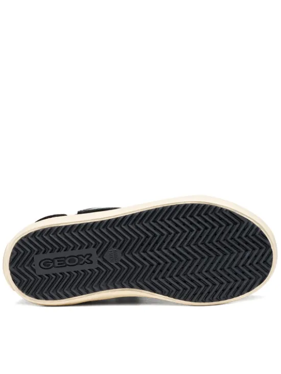 Geox Sneakersy J Kalispera Girl J744GI 5402 C0922 S Czarny