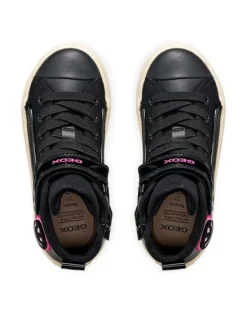 Geox Sneakersy J Kalispera Girl J744GI 5402 C0922 D Czarny