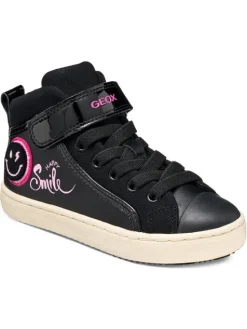 Geox Sneakersy J Kalispera Girl J744GI 5402 C0922 D Czarny