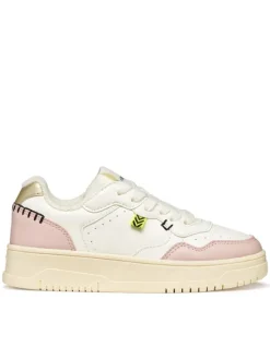 Geox Sneakersy J Lestrella Girl J56NLC 000BC C1Z8W S Biały