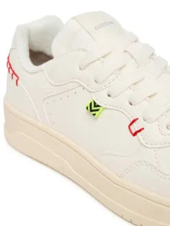 Geox Sneakersy J Lestrella J56NLC 000BC C1000 D Biały
