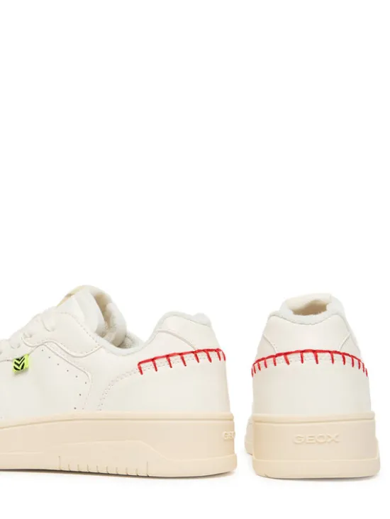 Geox Sneakersy J Lestrella J56NLC 000BC C1000 D Biały