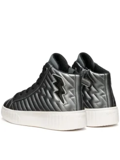 Geox Sneakersy J Mikiroshi J56DVE 000NF C1009 S Srebrny