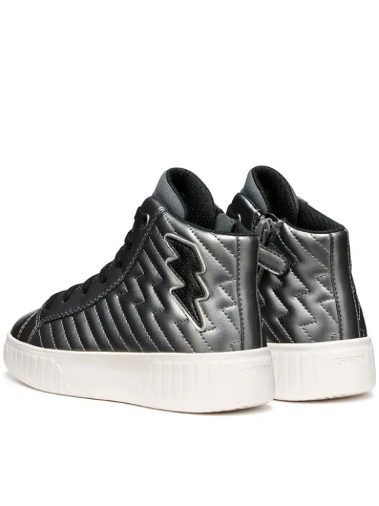 Geox Sneakersy J Mikiroshi J56DVE 000NF C1009 S Srebrny