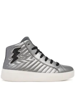 Geox Sneakersy J Mikiroshi J56DVE 000NF C1009 D Srebrny