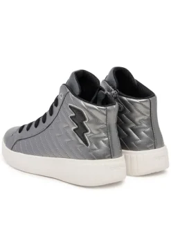 Geox Sneakersy J Mikiroshi J56DVE 000NF C1009 D Srebrny