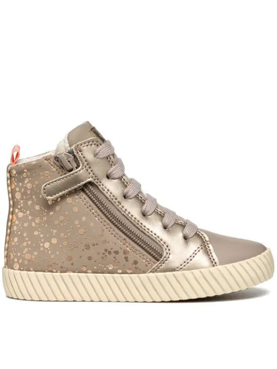 Geox Sneakersy J Mirroless Girl J46MNA 0AUAJ C5005 S Beżowy