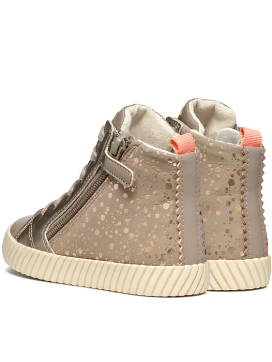 Geox Sneakersy J Mirroless Girl J46MNA 0AUAJ C5005 S Beżowy