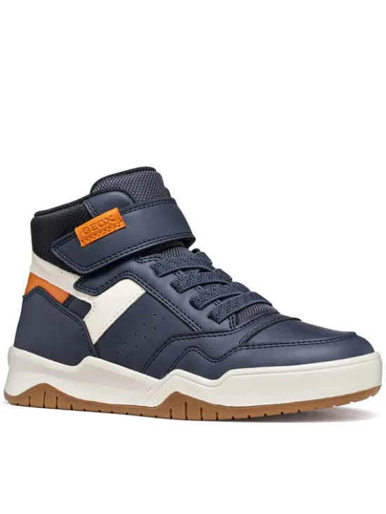 Geox Sneakersy J Perth Boy J367RF 0MEMS C4002 M Granatowy