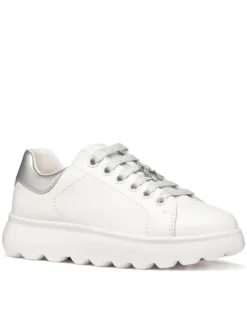 Geox Sneakersy J Puffypop Girl J65MRA 00085 C0007 S Biały