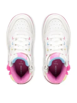 Geox Sneakersy J Sketlite Girl J66NWA 0NFKN C0653 M Biały