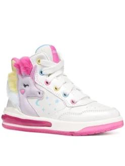Geox Sneakersy J Sketlite Girl J66NWA 0NFKN C0653 M Biały