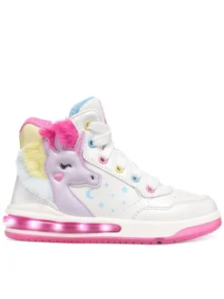 Geox Sneakersy J Sketlite Girl J66NWA 0NFKN C0653 M Biały