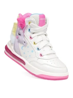 Geox Sneakersy J Sketlite Girl J66NWA 0NFKN C0653 M Biały