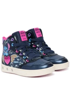 Geox Sneakersy J Skylin Girl J668WE 054AJ C4268 S Granatowy