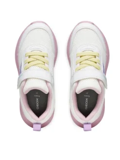 Geox Sneakersy J Sprintye Girl J36FWB 01454 C0406 D Biały