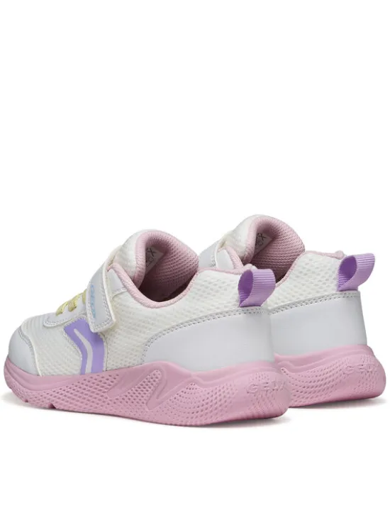 Geox Sneakersy J Sprintye Girl J36FWB 01454 C0406 D Biały