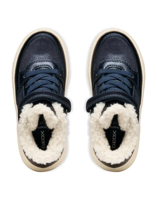 Geox Sneakersy J Theleven B Ab J56HTA 077BC C4021 M Granatowy