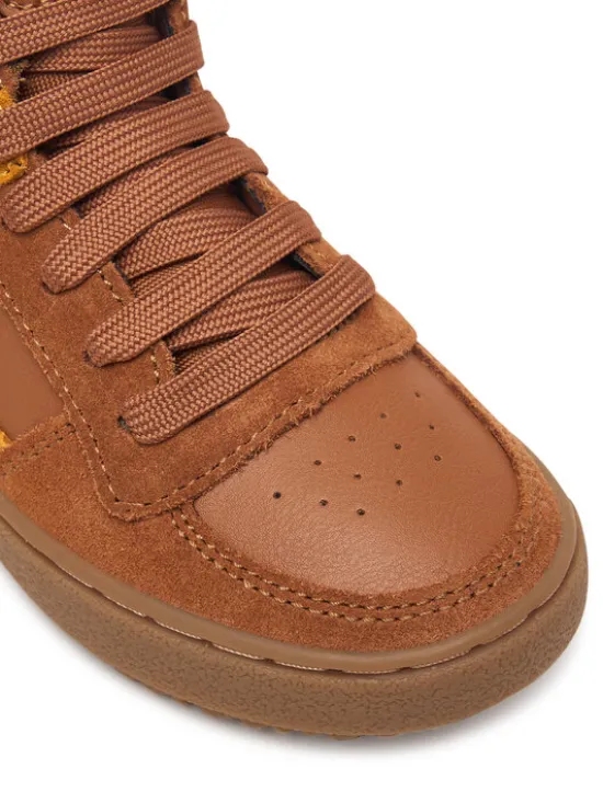 Geox Sneakersy J Theleven Boy J46LDC 05422 C6689 M Brązowy