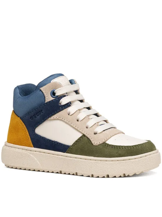 Geox Sneakersy J Theleven Boy J46LDC 05422 C1M4B S Kolorowy