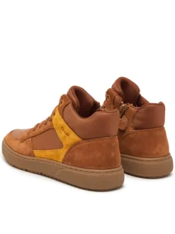 Geox Sneakersy J Theleven Boy J46LDC 05422 C6689 D Brązowy