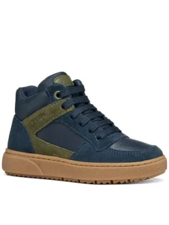 Geox Sneakersy J Theleven Boy J46LDC 05422 CF4A3 M Granatowy
