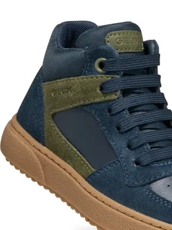 Geox Sneakersy J Theleven Boy J46LDC 05422 CF4A3 M Granatowy