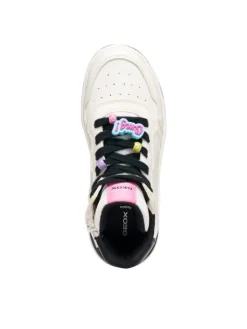Geox Sneakersy J Washiba Girl J66HXI 000BC C0404 M Biały