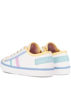 Geox Tenisówki J Gisli Girl J454NF 00010 C1372 D Biały