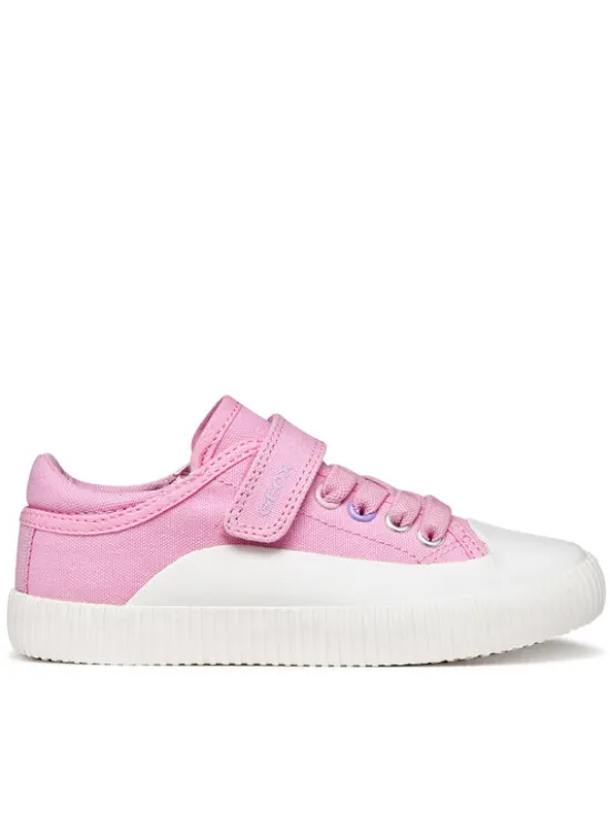 Geox Trampki J Tippeste Girl J65N3A 00010 C8006 S Różowy