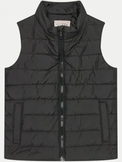 Guess Bezrękawnik H4YJ03 WCFM0 Czarny Regular Fit