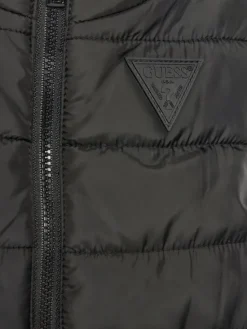 Guess Bezrękawnik H4YT01 WCFM0 Czarny Regular Fit